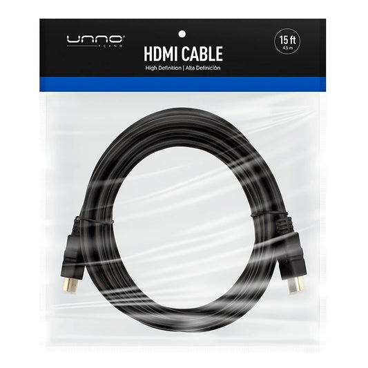 Cable Unno Hdmi 4,5m Soporta 1080p Compatible Con 3d