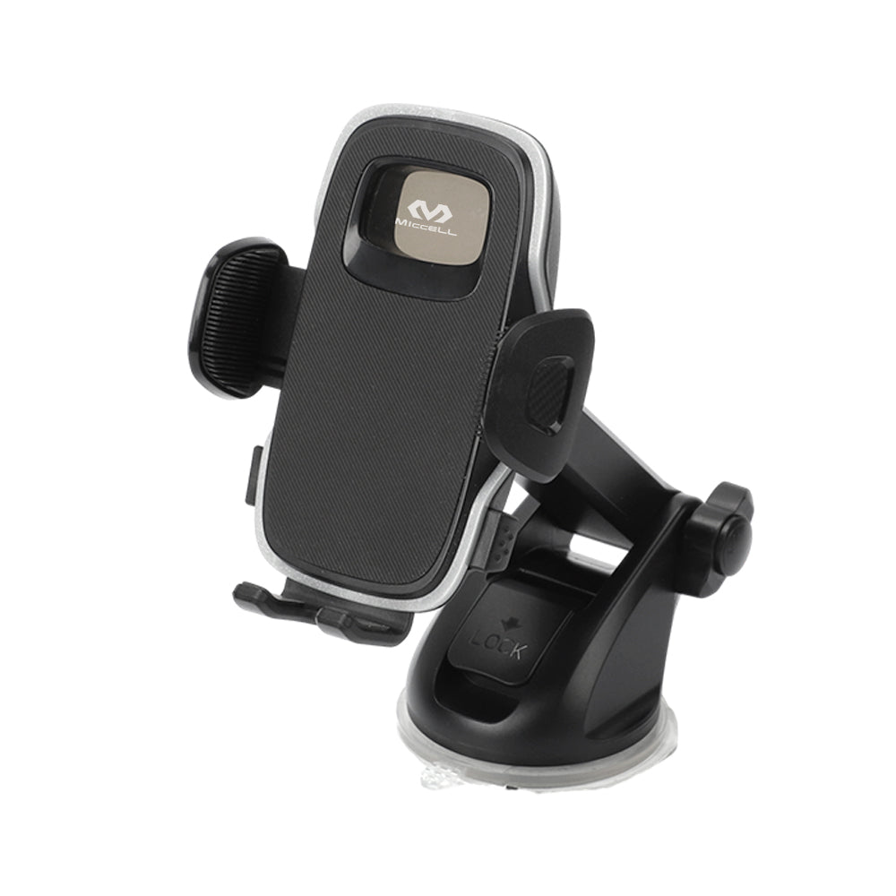 Soporte para auto Miccell con ventosa y agarre pinza