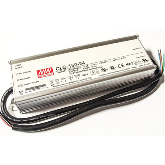 Driver de alimentación LED IP67 CC/CV AC/DC 18-24V 6.3A