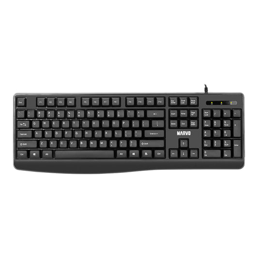 Combo Cableado Marvo 2en1 Mouse y Teclado Cm009 Español