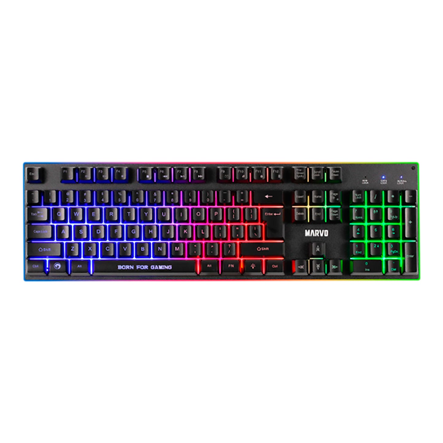 Combo Gaming Marvo Mousepad Mouse Teclado Auriculares