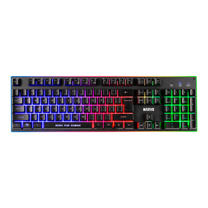 Combo Gaming Marvo Mousepad Mouse Teclado Auriculares