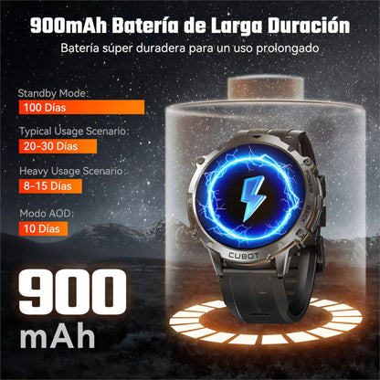 Reloj Inteligente Cubot X3 1atm 1,73" Bluetooth