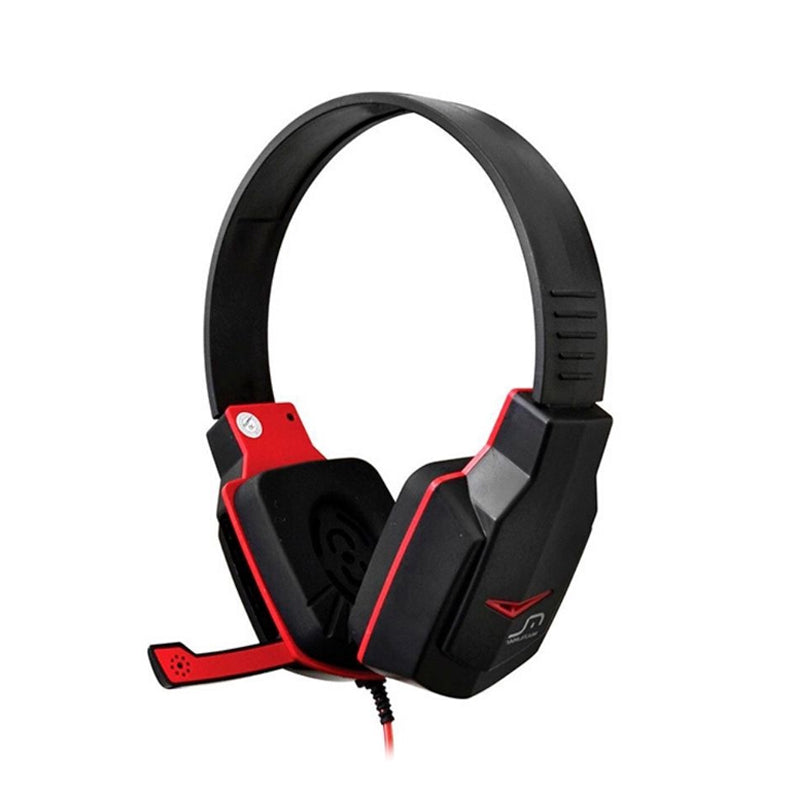 Auricular Gamer P2 Multilaser PH073 red/ black 2/3.5mm