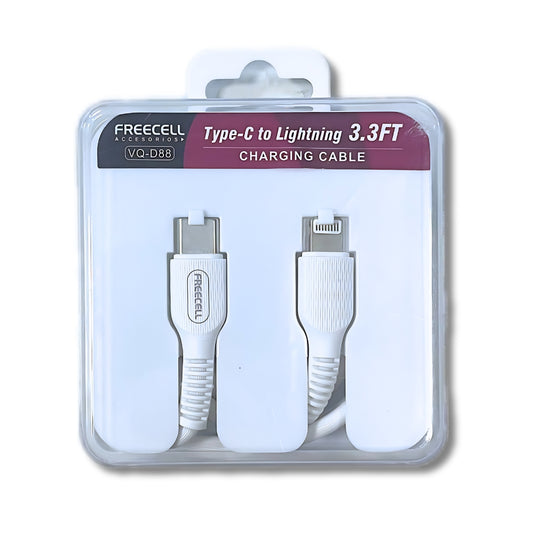 Cable tipo C a Lightning 1 metro FREECELL caja acrìlico