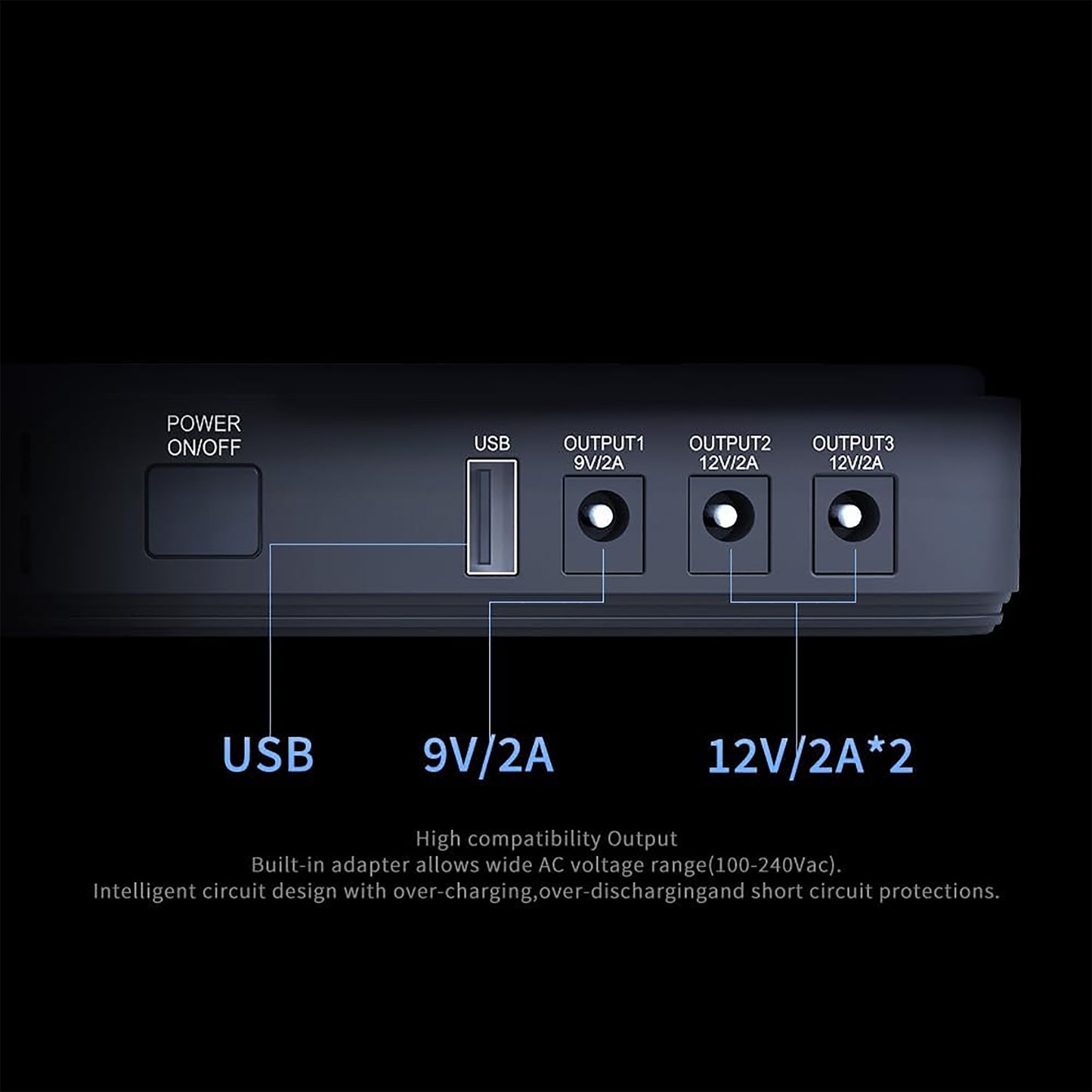 Mini Ups SKE DC10400 Pro Li-ion 10400mAh 38,48Wh