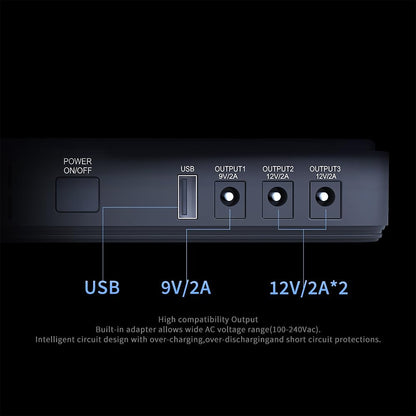 Mini Ups SKE DC10400 Pro Li-ion 10400mAh 38,48Wh