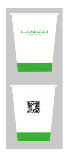 Pack Vasos Descartables Papel Leagoo