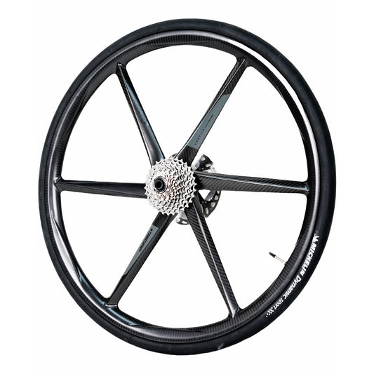 Rueda Delantera Carbono Deca 6 Rayos