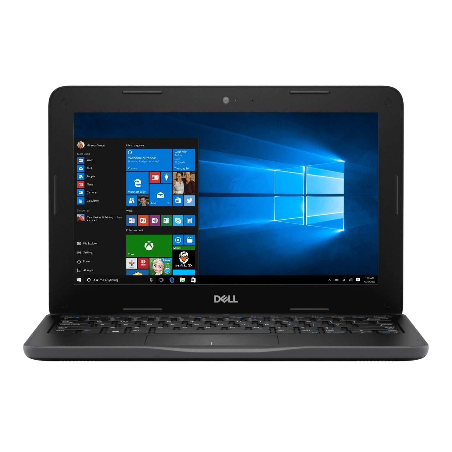 Notebook Dell 11,6'' N5000 4gb 128gb Win10 Pro