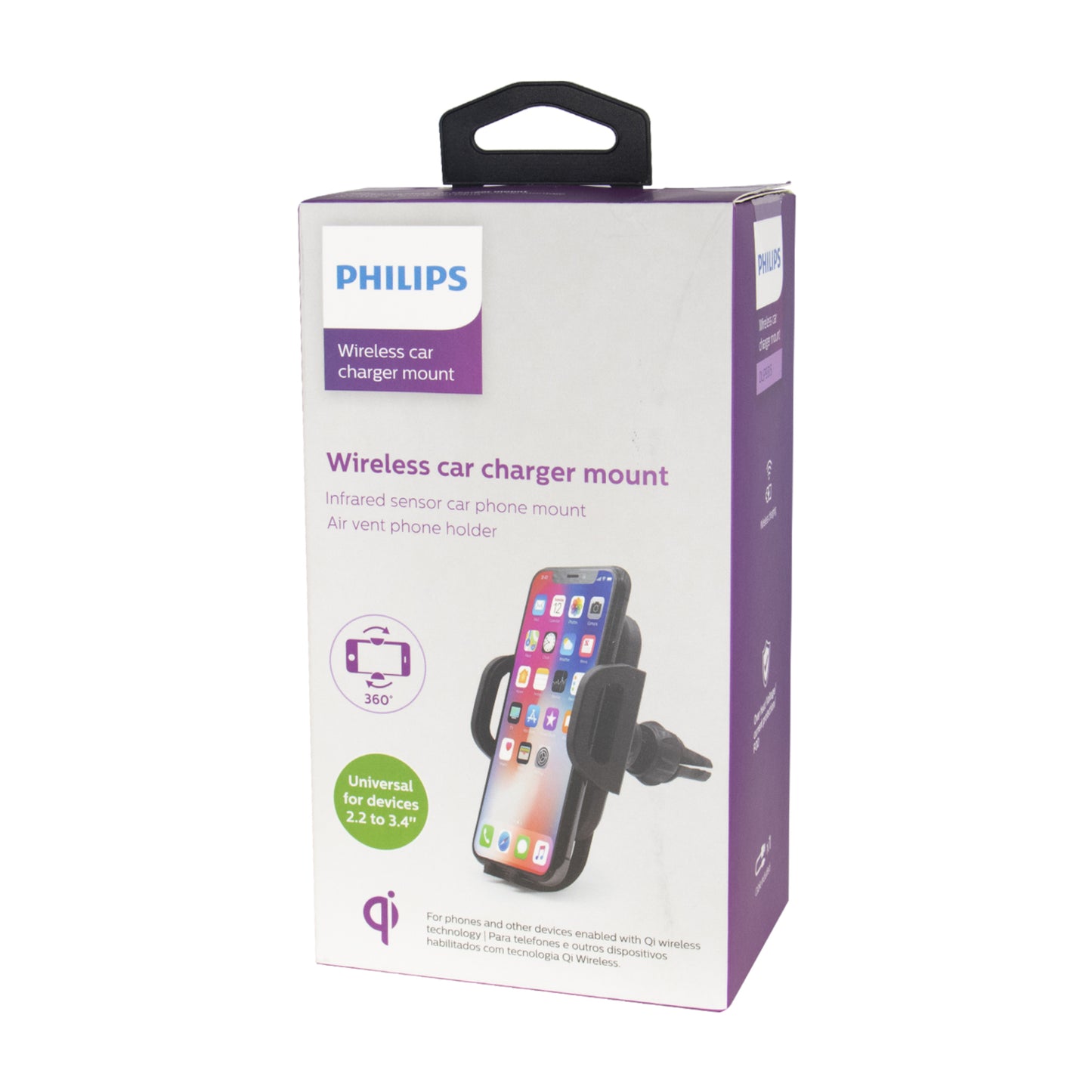 Soporte Magnético Philips Con Carga Inalámbrica 10W 360°