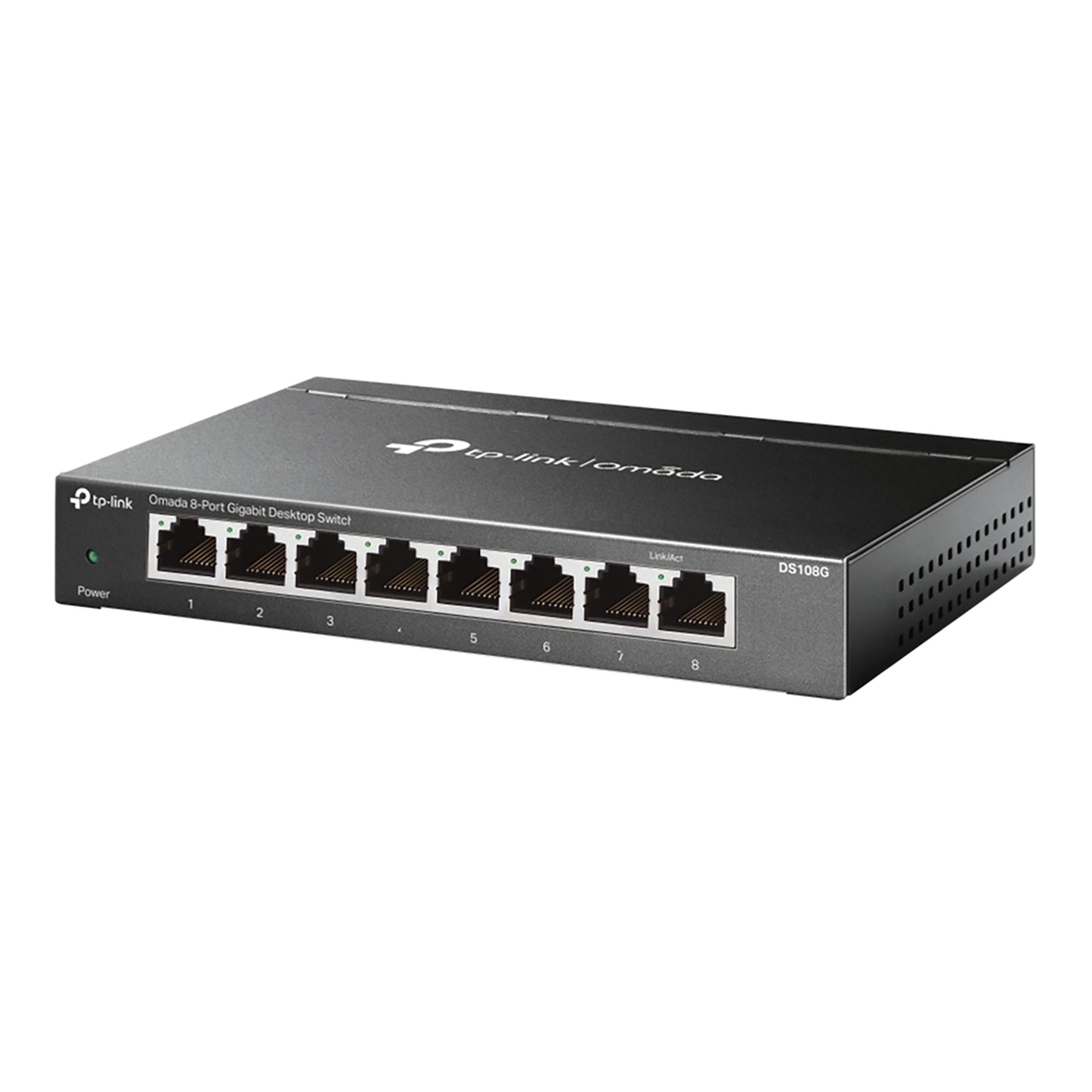 Switch De Escritorio Tp-Link Ds108g Omada 8 Puertos Gigabit