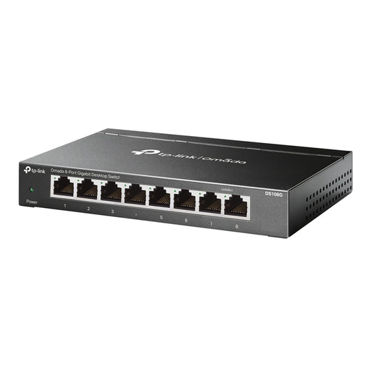 Switch De Escritorio Tp-Link Ds108g Omada 8 Puertos Gigabit