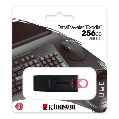 Pendrive Kingston 256gb Dt Exodia USB3.2