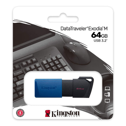 Pendrive Kingston 64gb DataTraveler Exodia M USB3.2