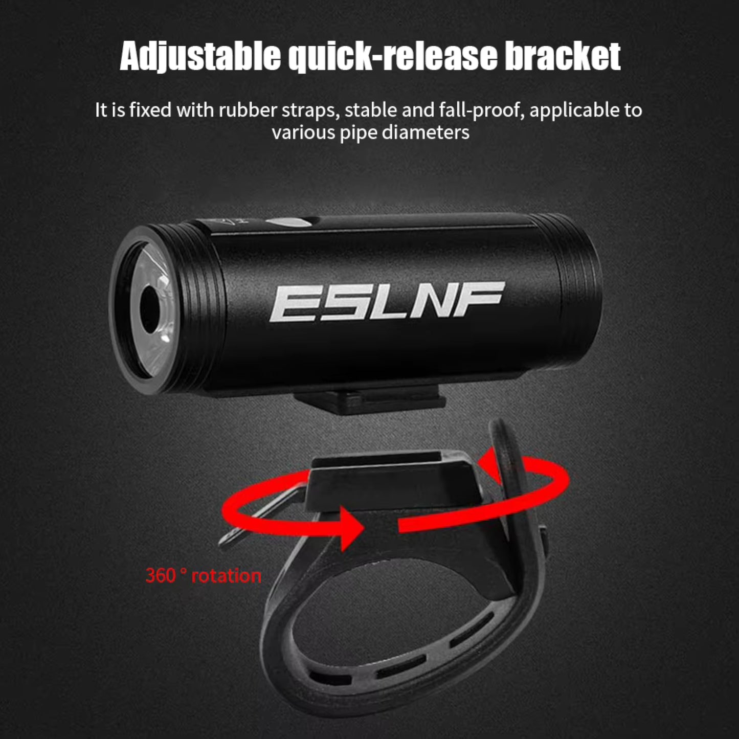 Luz De Bicicleta ThinkRider 800lm Resistente Al Agua