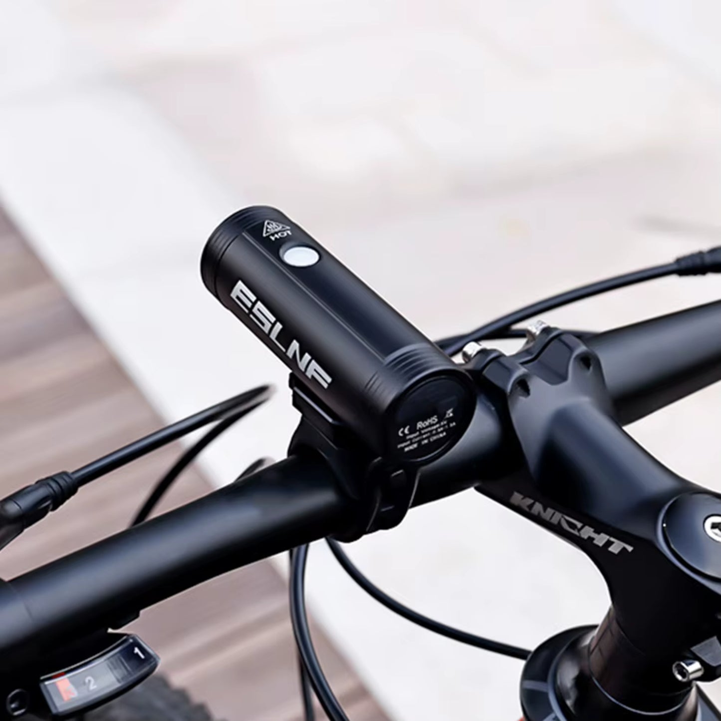 Luz De Bicicleta ThinkRider 800lm Resistente Al Agua