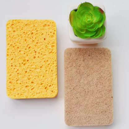 Esponja Ecológica De Pulpa De Madera Y Sisal
