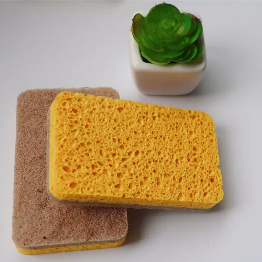 Esponja Ecológica De Pulpa De Madera Y Sisal