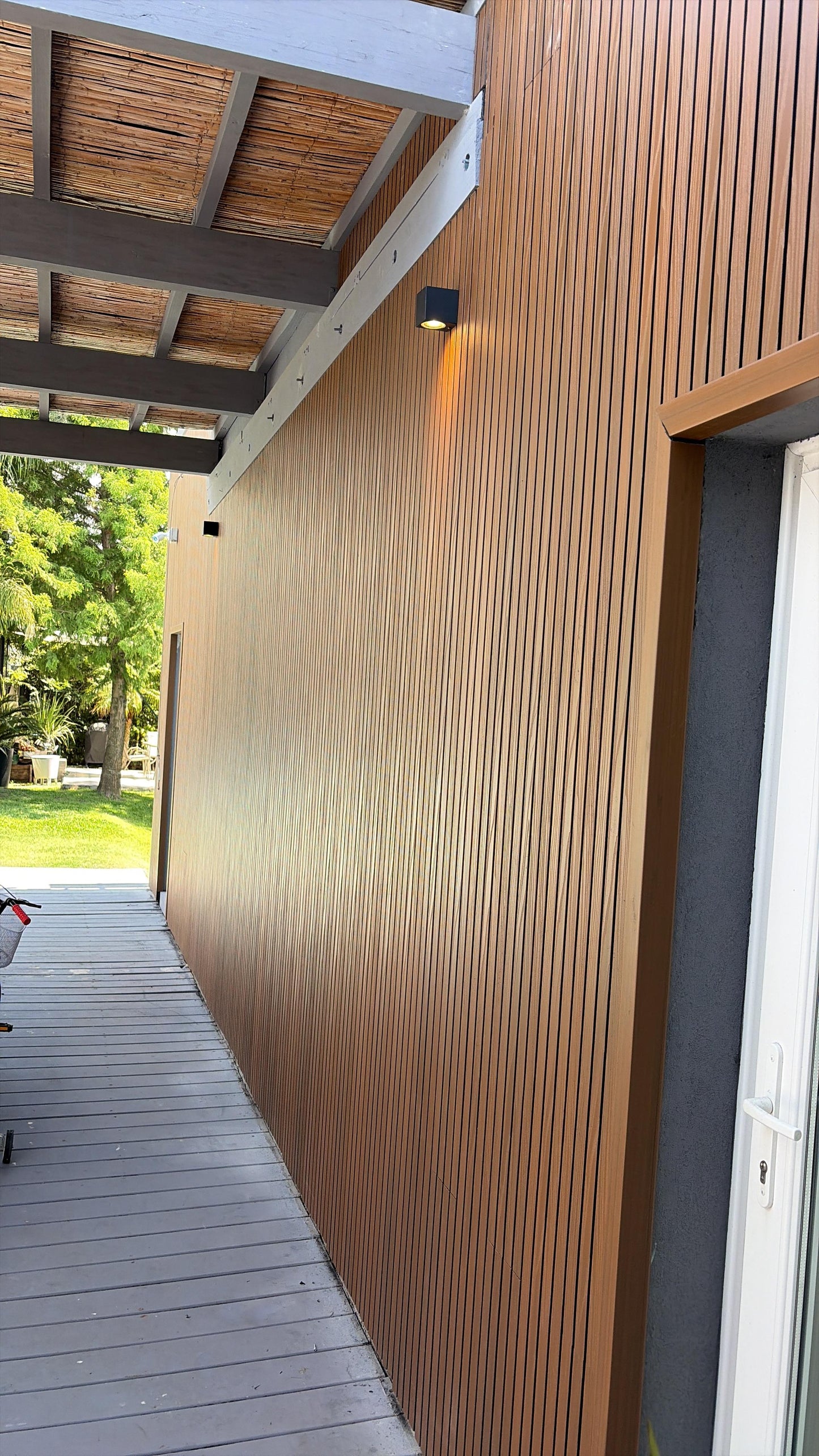 WPC Revestimiento Simil Madera Panel Exterior 2.90x0,21