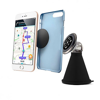 Soporte Magnético + Placas De Montaje Para Smartphone Fifo