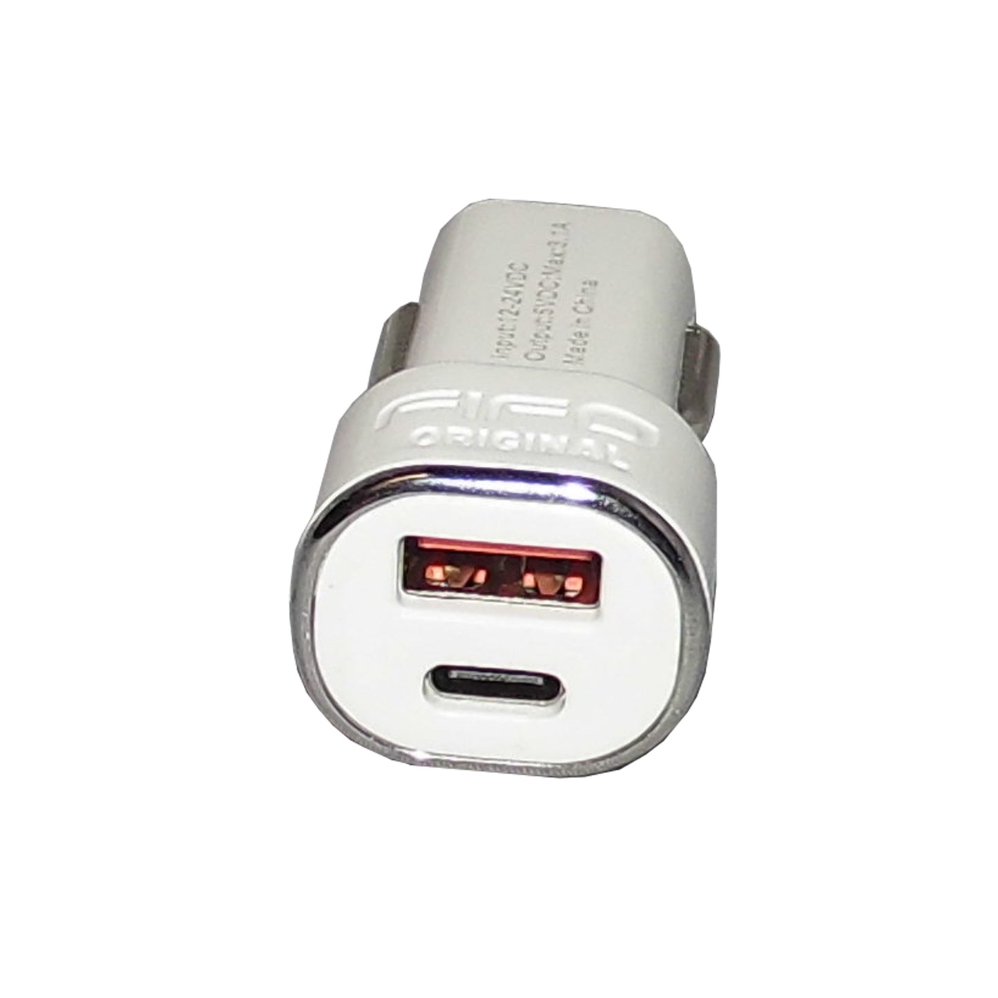 Cargador De Auto Fifo Usb C + Usb A