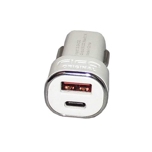 Cargador De Auto Fifo Usb C + Usb A