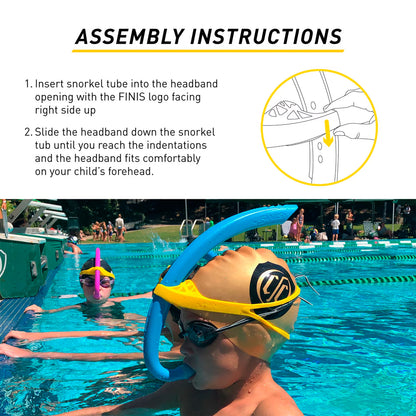 Esnórquel Para Niño Finis Stability Snorkel Jr