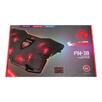 Soporte De Refrigeración 17" Para Notebook Marvo Inclinación Ajustable