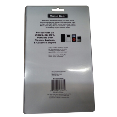 Auriculares Cableados 3,5mm Music Gear