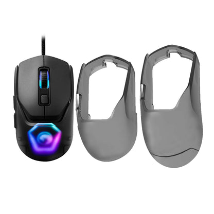 Mouse Gamer Marvo 12000dpi RGB Puños Intercambiables