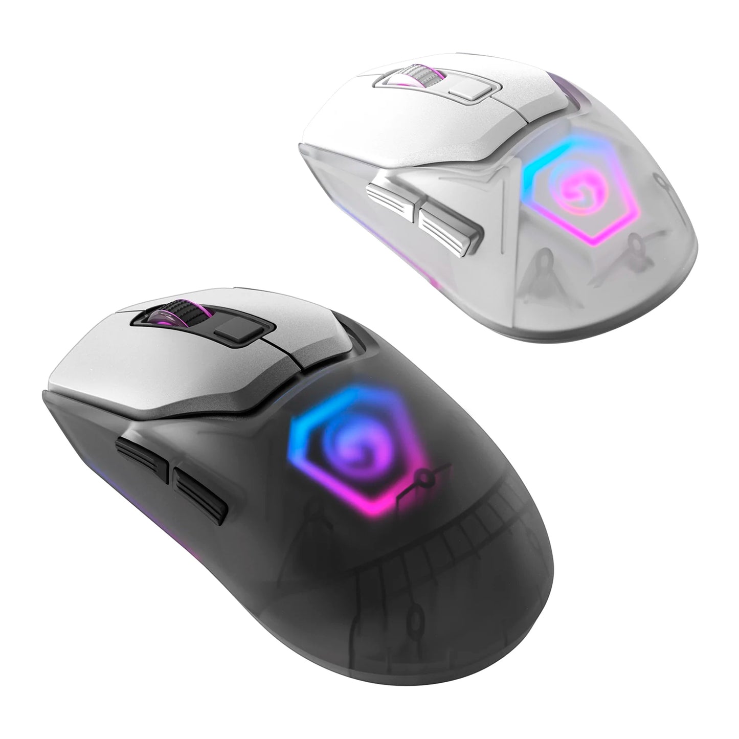 Mouse Gaming Bt Marvo Pro 19000dpi RGB Puños Intercambiables