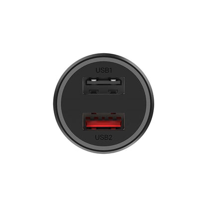 Cargador De Auto Xiaomi Gds4147gl 2 Usb 27w 37w
