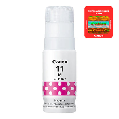 Botella De Tinta Canon Magenta GI-11 M 70ml