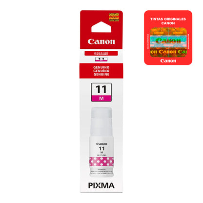Botella De Tinta Canon Magenta GI-11 M 70ml