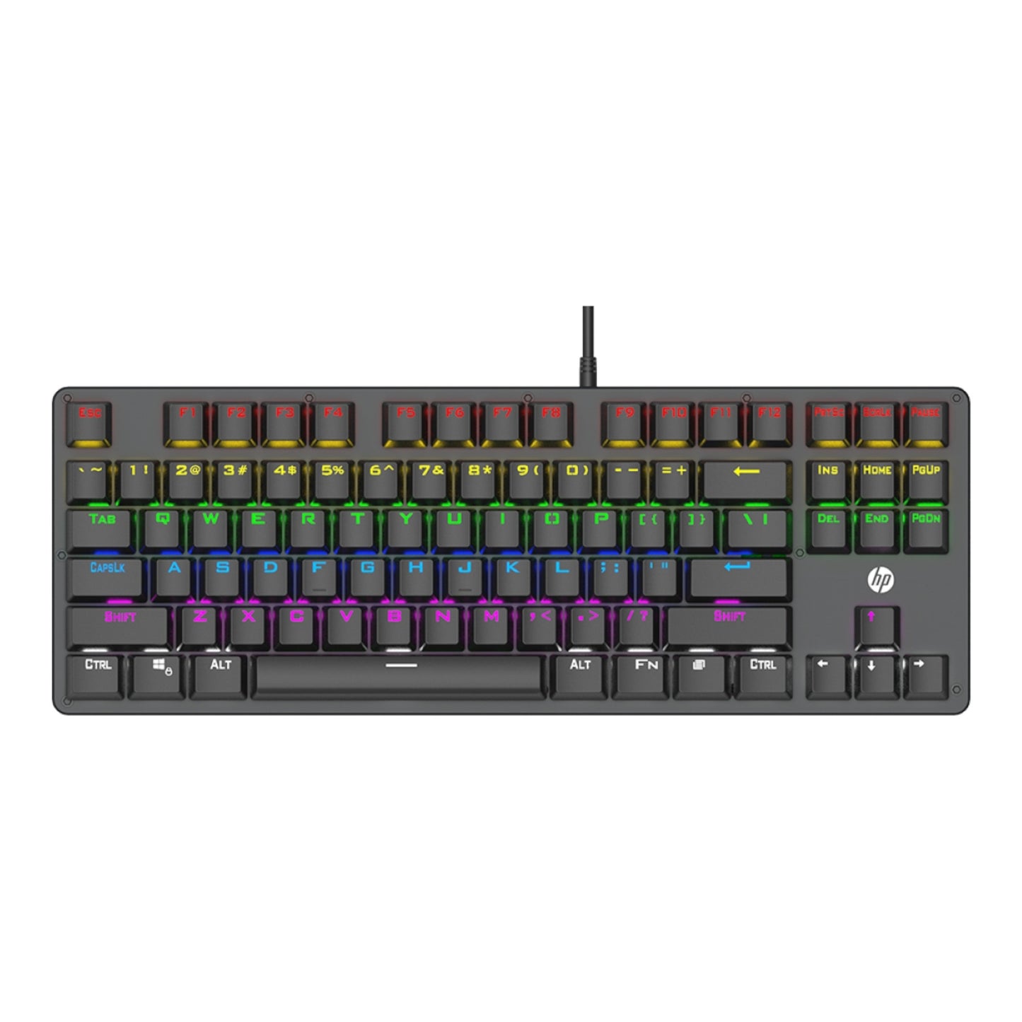 Teclado Gaming Usb Hp Gk200 Mecánico Retroiluminado