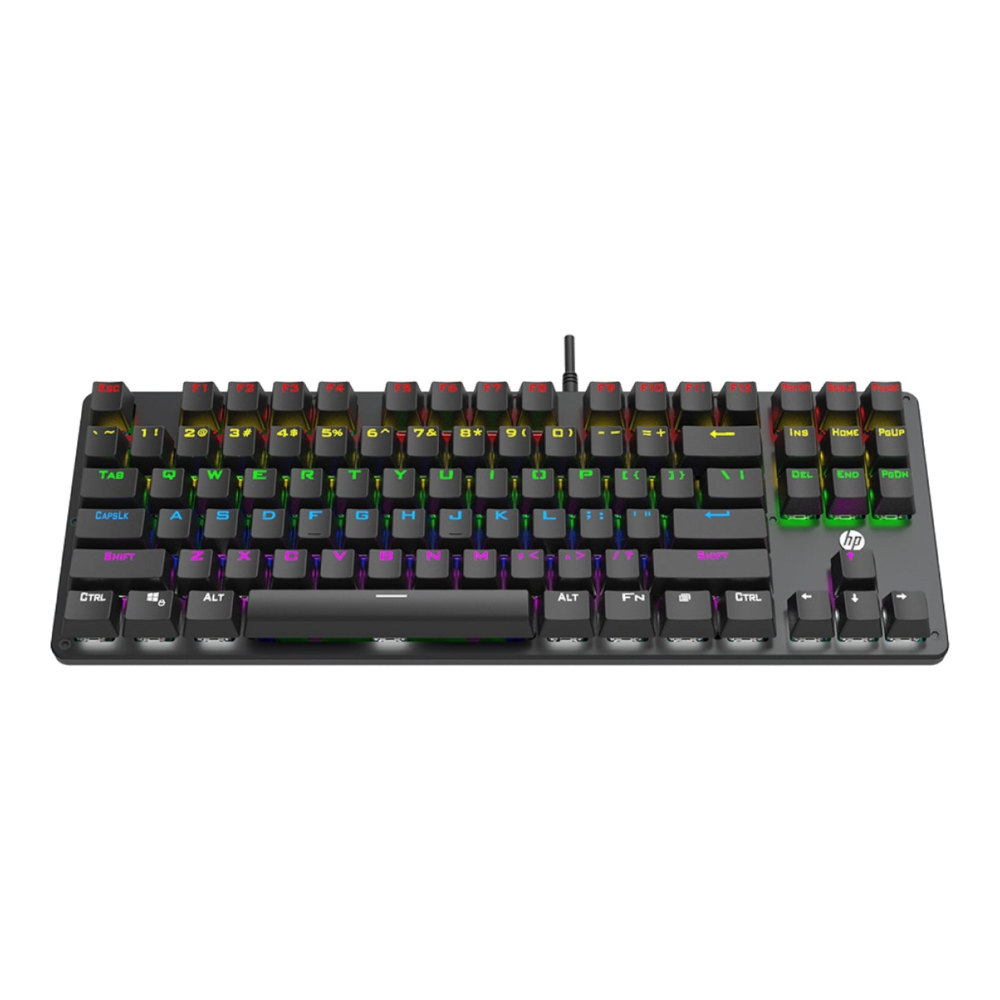 Teclado Gaming Usb Hp Gk200 Mecánico Retroiluminado