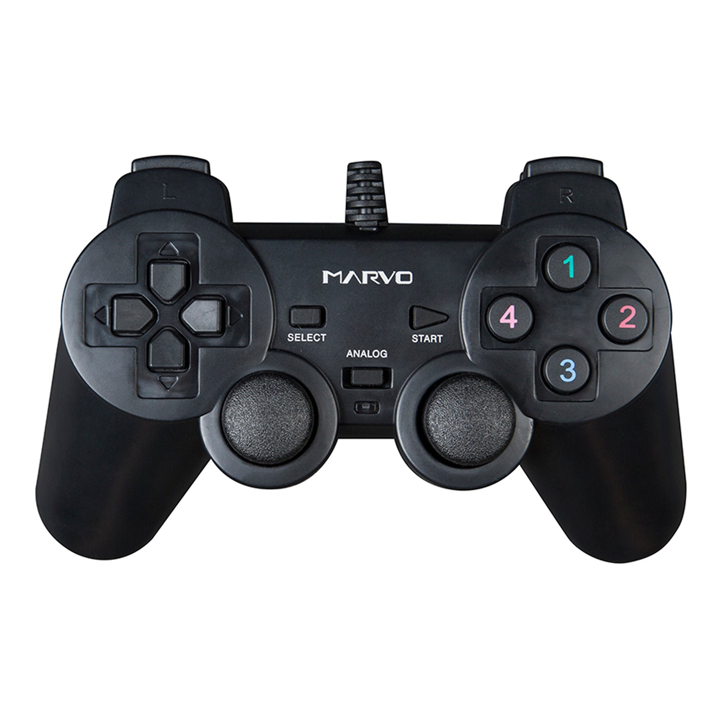 Gamepad Pc Marvo Ergonómico Analógico Vibración