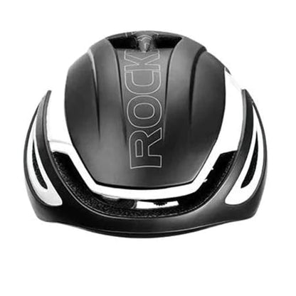 Casco Ultraliviano Rockbros Color Negro Y Blanco Talle M