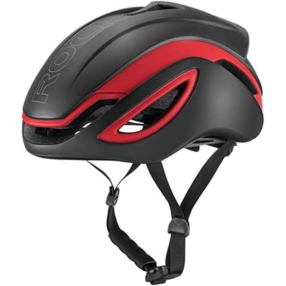 Casco Ultraliviano Rockbros Color Negro Y Rojo Talle M