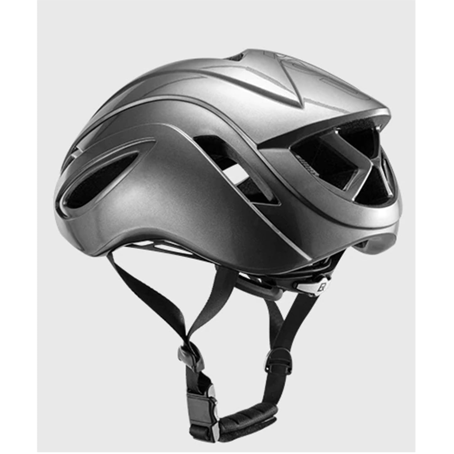 Casco Ultraliviano Rockbros Color Titanio Talle M