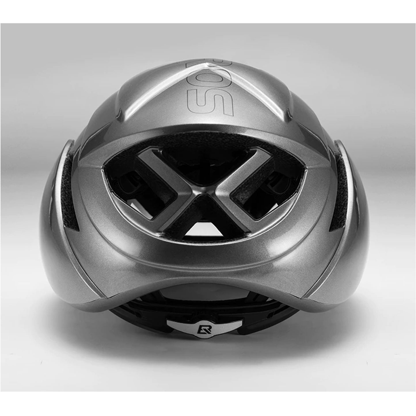 Casco Ultraliviano Rockbros Color Titanio Talle M