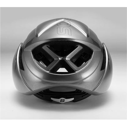 Casco Ultraliviano Rockbros Color Titanio Talle M