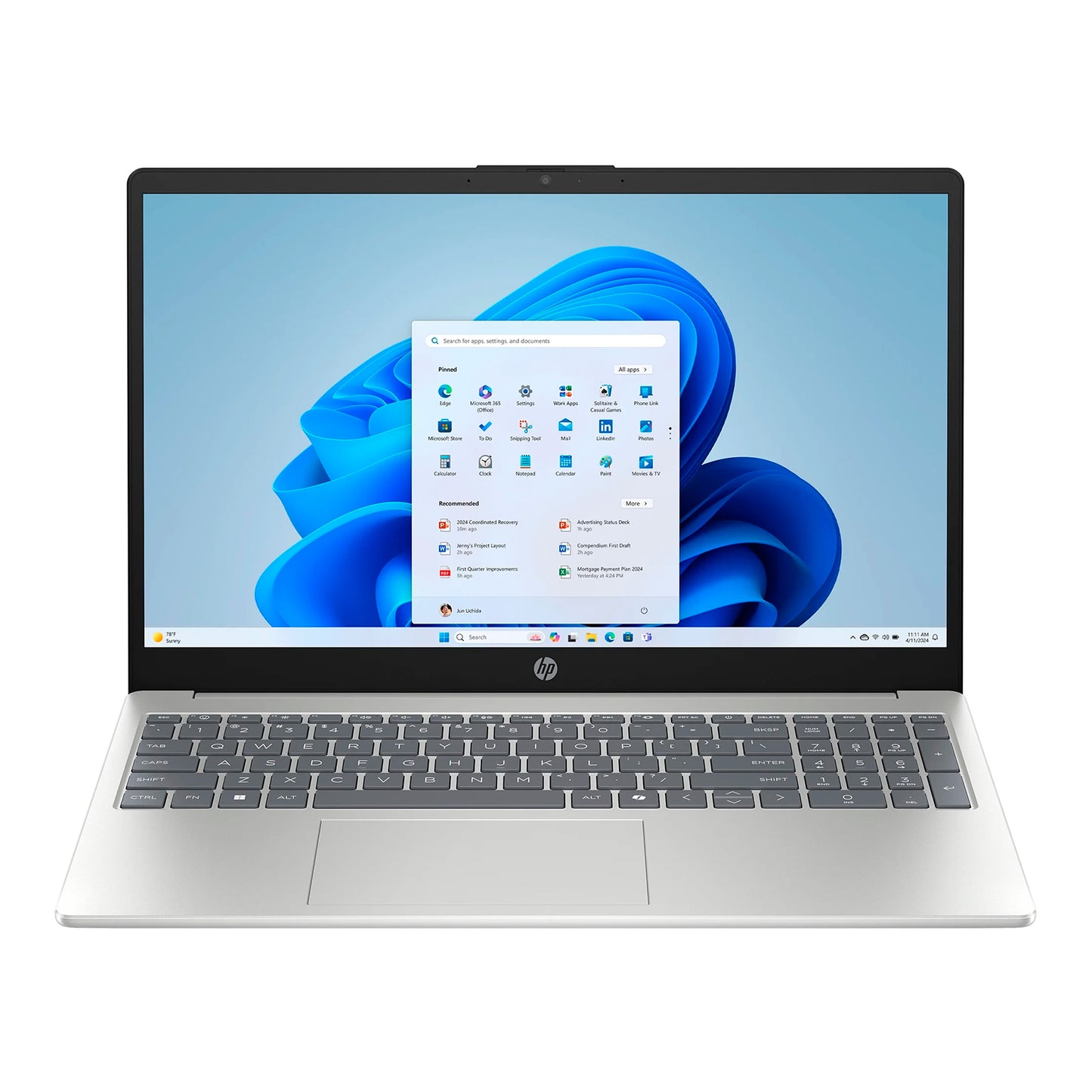 Notebook Hp 15,6'' Táctil Core I5 8gb 512gb Win11