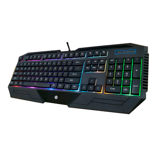 Teclado Gaming Usb A HP K130 Español Membrana Rgb