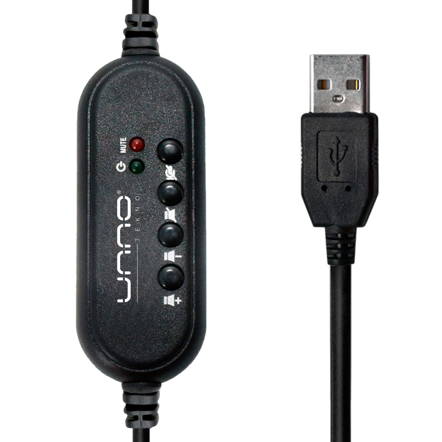 Auriculares Unno Ace 5 40mm Micrófono Usb