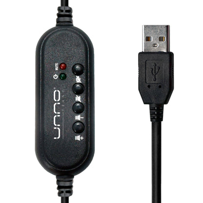 Auriculares Unno Ace 5 40mm Micrófono Usb