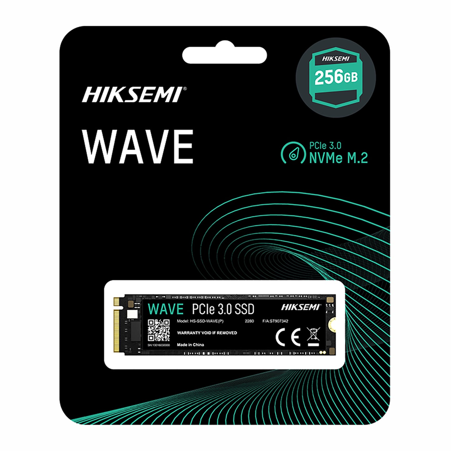 Disco Sólido Hiksemi 256gb PCIe 3.0 NVMe M.2