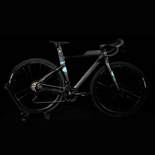Bicicleta De Ruta Cambios Electrónicos Java Gravel Idra 24V Talle 470mm Negro