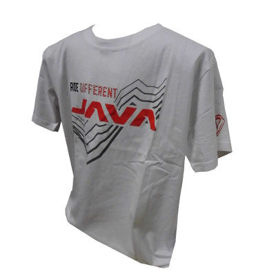 Remera Unisex Java Ajuste Confortable Blanco